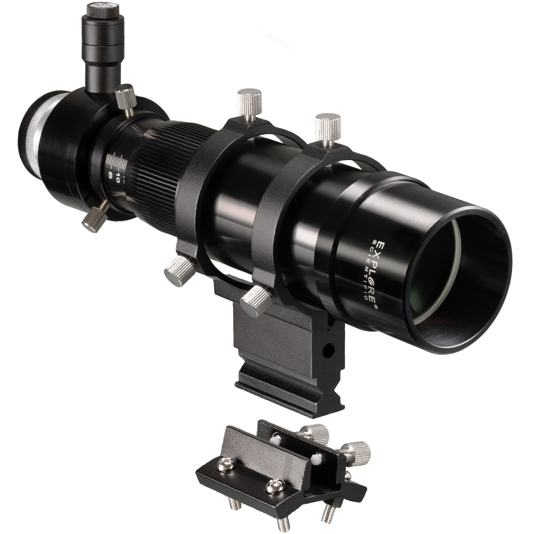 Explore Scientific 8x50 Finder and Guide Scope with Helical Focuser 1.25 inch and T2