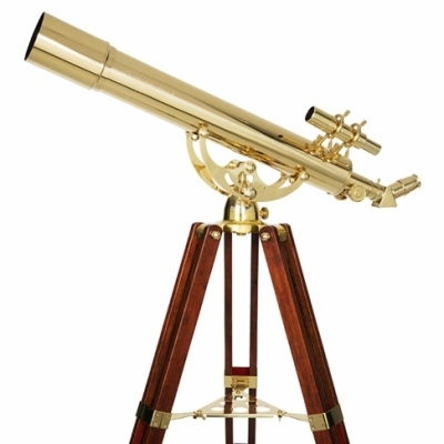 Celestron Ambassador 80AZ Brass Telescope - Free Celestron Magnifier Set