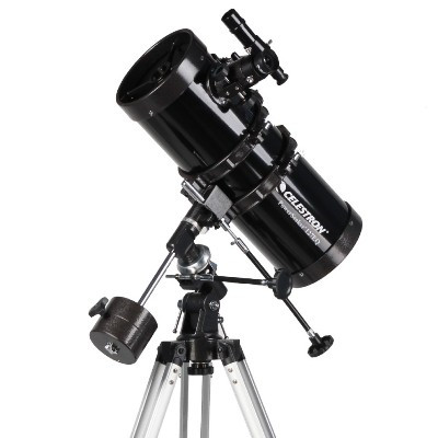 Celestron PowerSeeker 127EQ Telescope with Phone Adapter and RA Motor