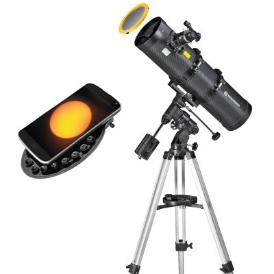 Bresser Pollux 150/750 EQ3 Telescope with Solar Filter