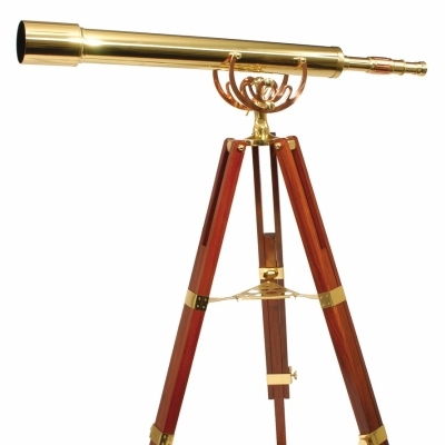 Helios Fine Brass 8040 80mm Telescope