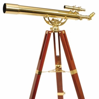 Helios Fine Brass 80900 80mm Telescope