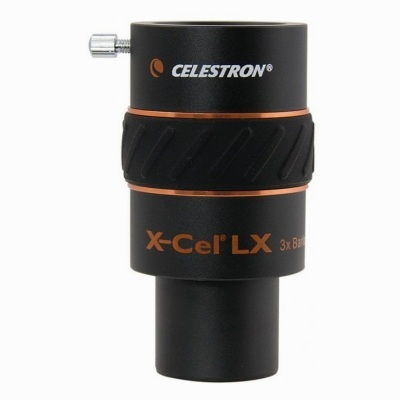 Celestron X-CEL LX 3x Barlow Lens 