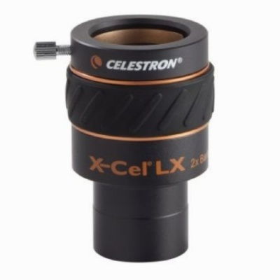 Celestron X-CEL LX 2x Barlow Lens 