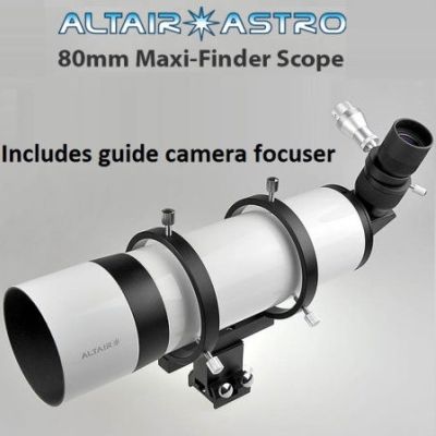 Altair 80mm Maxi-Finder Finder Guide Scope Package