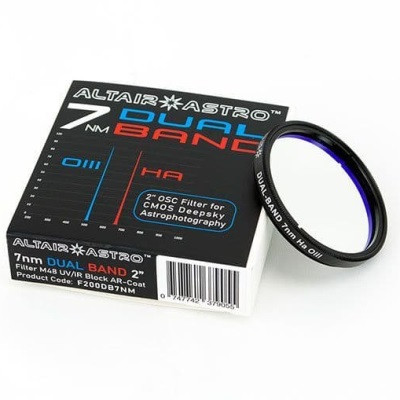 Altair 2 Inch Dual-Band 7nm CMOS Nebula Filter 
