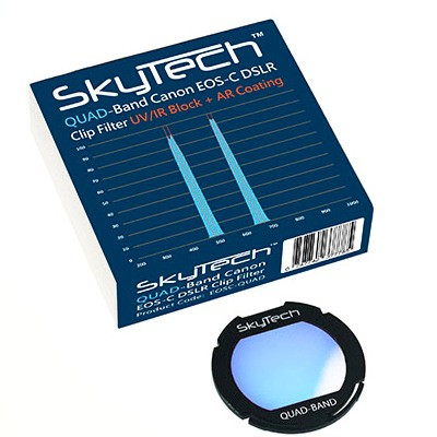 SkyTech QuadBand Canon EOS Clip Filter V2