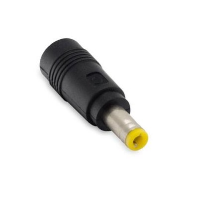 Power Lead Adapter Input 5.5mm x 2.1mm female Output 5.5mm x 2.5mm male x5 Pack 