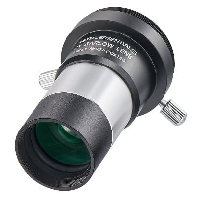 Astro Essentials 1.25 Inch 2x Barlow with T thread