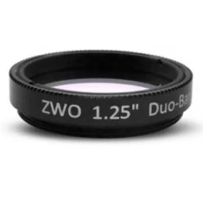 ZWO 1.25 Inch Duo-Band Dual-Bandpass Narrowband Imaging Filter 